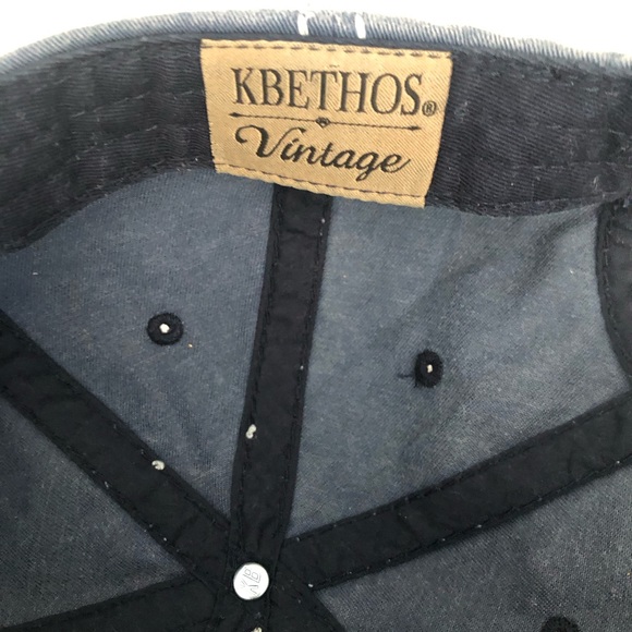 Dog Dad Distressed Ball Cap - Picture 5 of 7